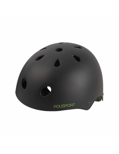 POLISPORT Helmet Urban Radical Graffiti Black/Green Size 53/55