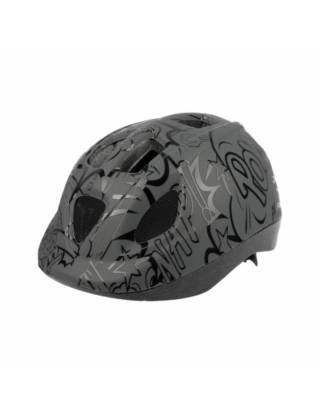 POLISPORT Kids Helmet B.D.Ballons Grey/Black Size XS
