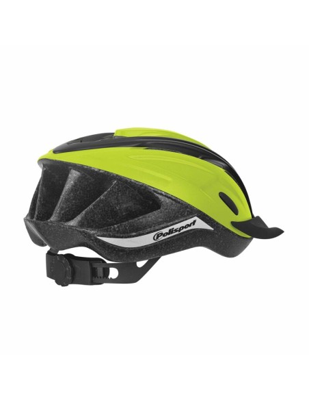 Cască POLISPORT Ride în verde lime/negru Mărimea L