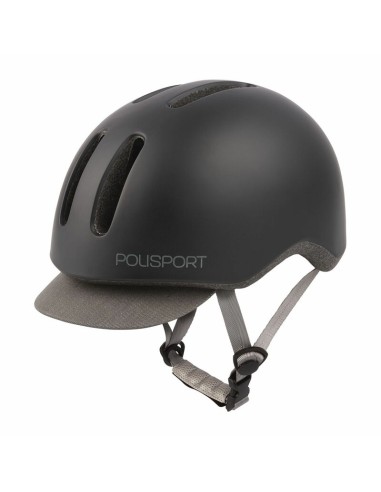 POLISPORT Helmet Commuter Black/Grey Size M