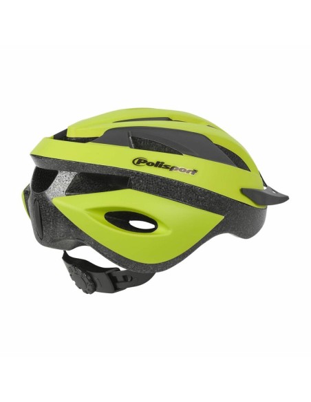 Casca POLISPORT Sport Ride Verde Lime/Negru Marimea M