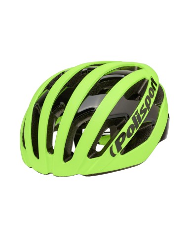 Casca POLISPORT Light Pro Fluo Galben/Negru Marimea M