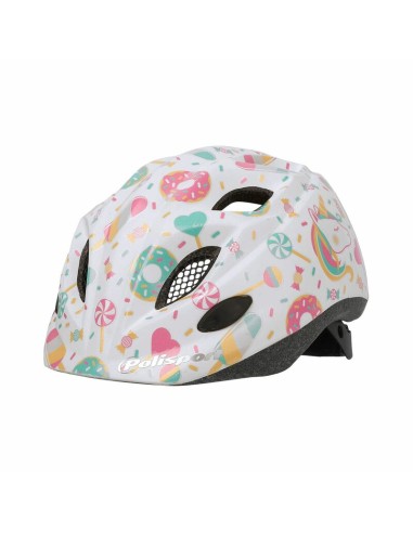 POLISPORT Kids Helmet Lolipops with Bottle Size XS