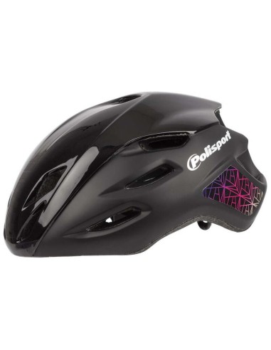 POLISPORT Helmet Aero-R Black/Purple Size L