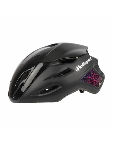 POLISPORT Helmet Aero-R Black/Purple Size M