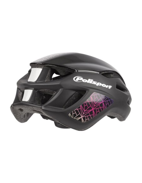 Casca POLISPORT Aero-R Neagra/Violet Marimea M