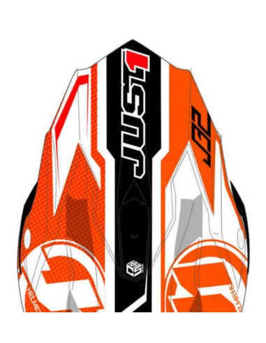 JUST 1 J32 Pro Spare Peak Rave Black Orange Black & Orange