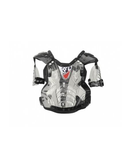 Protector de piept POLISPORT XP2 Negru fum/argintiu Marime unica Adult Argintiu & Nuantat Marime unica Adult