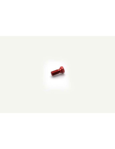 SINGLE SCREW M10X 1.25 RED