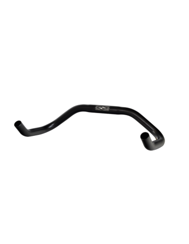 V BIKE Bicycle Handlebar Fixie. Drop 80Mm, Ø25.4 440Mm. Black