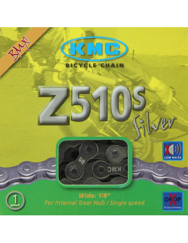 KMC chain Z1 Wide 1 speed 112L silver KMC chain Z1 Wide 1 speed 112L silver