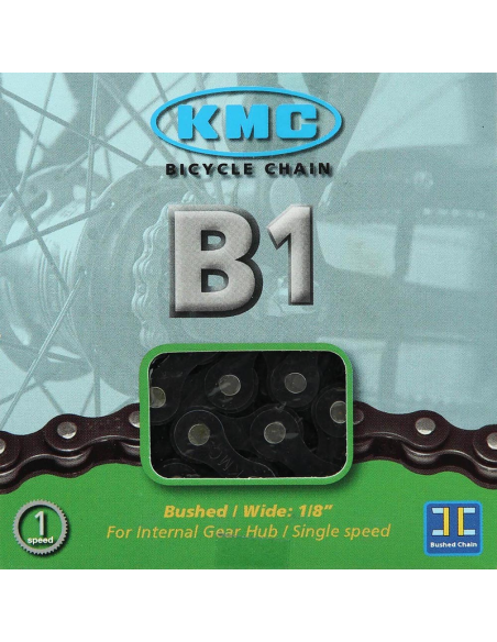 KMC chain B1 Wide 1 speed 112L black