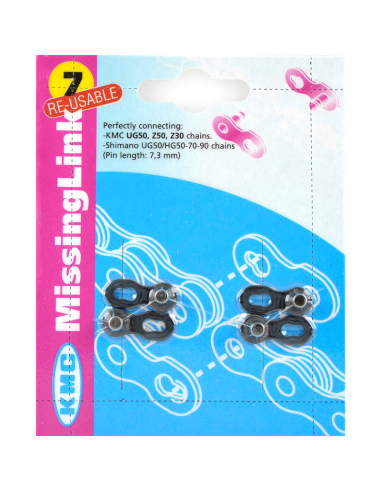 KMC Connecting Link 6/7/8 Spd (7,3Mm) X8/Z8/Z6 / Shimano Ug/Hg