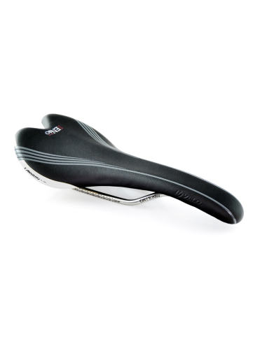 VELO Bicycle Saddle Miles Vex Rails Crn/Ti Alloy Unisex Black