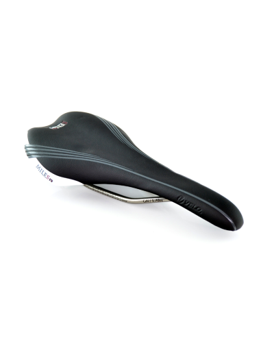 VELO Bicycle Saddle Miles I Ti Rails Male Black