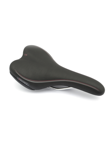 VELO Bicycle Saddle Sport Rails Steel Unisex Black