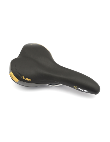 VELO Bicycle Saddle Trimflexprox Cut Zone Male Black