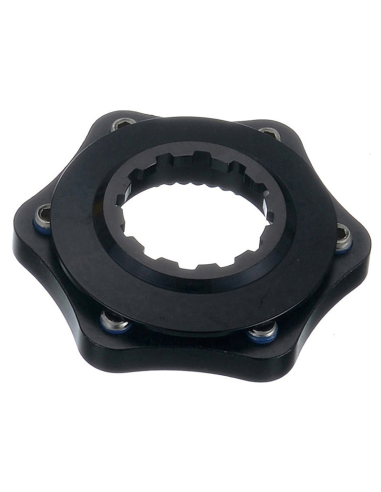 ALHONGA Center Lock Adaptor W/Lock Ring. Black