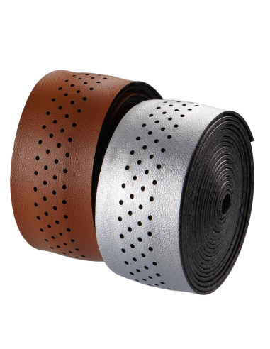 Velo Bicycle Handlebar Tape Road Microfiber Drilled Brown