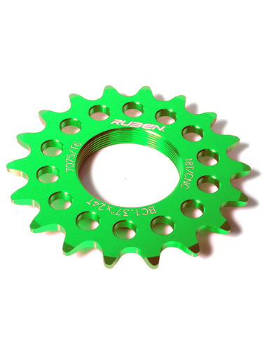 RUDER BERNA Bicycle Fixed Sprocket 14T - Green