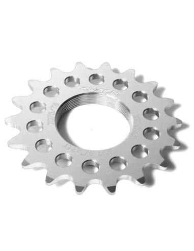 RUDER BERNA Bicycle Fixed Sprocket 14T - Silver