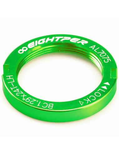 Fixie Sprocket Lockring EIGHTPER - Anodized green