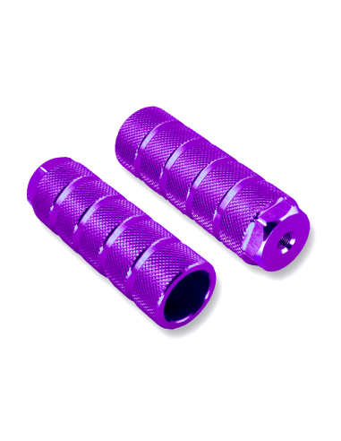 V BIKE Bmx Bicycle Footpegs M14/100. Purple