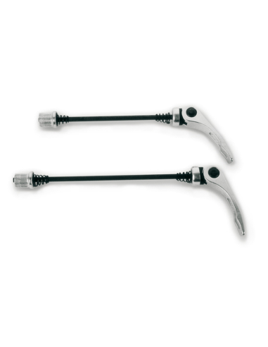 V BIKE Quick Release Front Axle. Silver