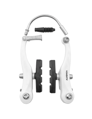 ALHONGA V-Brake Set Aluminum - White