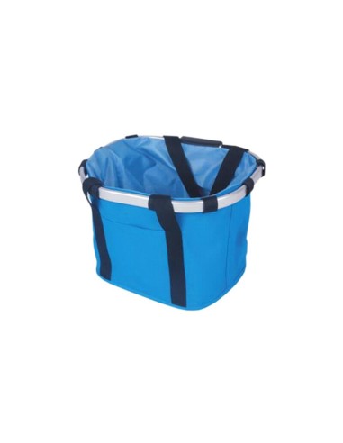 V BIKE Bicycle Basket. Fabric. Blue. 17L