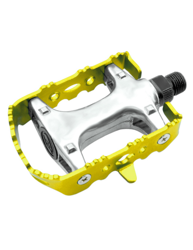 Bicycle Pedals XERAMA MTB/City ALU Axle CR-Mo - Yellow