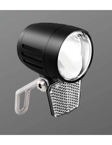 V BIKE Far Biciclete Led 100Lm Pentru Sistem Dinamo 6V W/Reflex