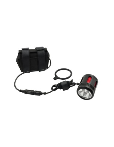 V BIKE Bicycle Headlight Led 3000Lm External Rechargeable Battery