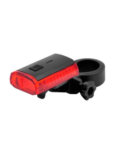 V BIKE Bicycle Safety Rear Light Led W/Stop Tech Rechargeable Battery Int.