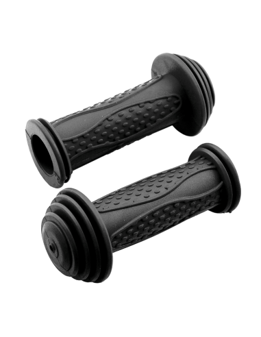 V BIKE Bicycle Grips. Children Bike. Black. 95Mm