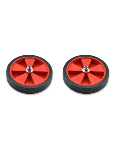 VICMA Children Bicycle Stabilizer Wheel Set. Red Rim