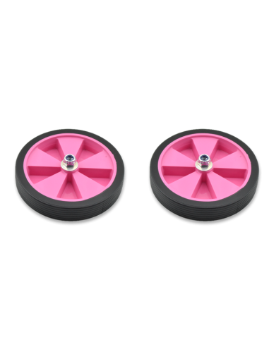 VICMA Children Bicycle Stabilizer Wheel Set. Pink Rim