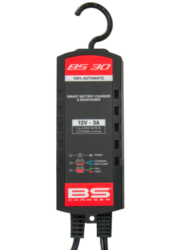 BS BATTERY BS30 Smart Battery Charger - 12V 3A