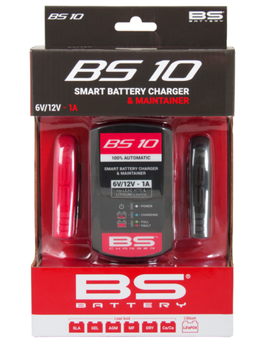 BS BATTERY BS10 Smart Battery Charger...