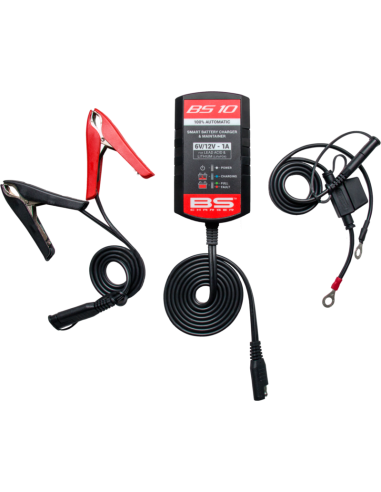 BS BATTERY BS10 Smart Battery Charger...