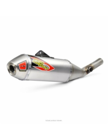 PRO CIRCUIT T-6 Silencer Alu/Stainless Steel - Kawasaki KX250