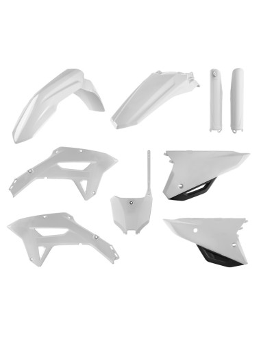 POLISPORT Plastic Kit - White (21-22) Honda CRF450RX