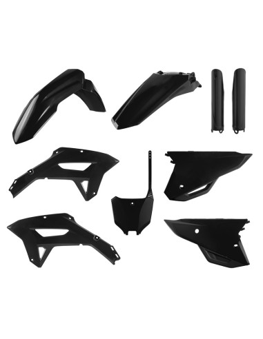 POLISPORT Plastic Kit - Black (21-22) Honda CRF450RX