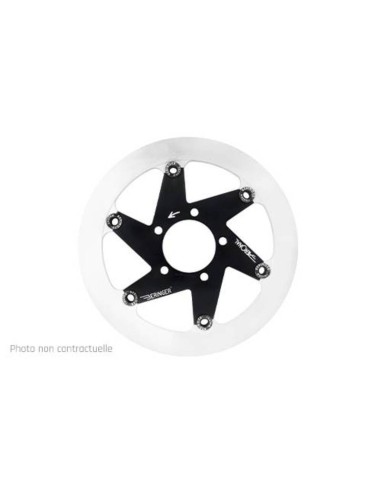 BERINGER Aeronal Round Floating Brake Disc - Black