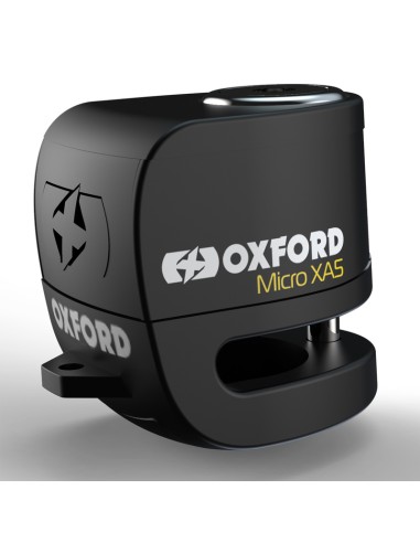 OXFORD Micro XA5 Alarm Disc Lock - Black