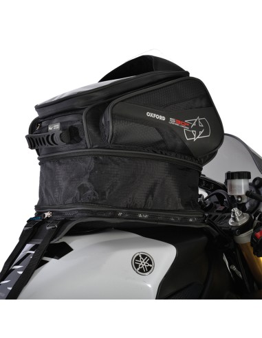 OXFORD S30R Strap-On Tank Bag Black 30L