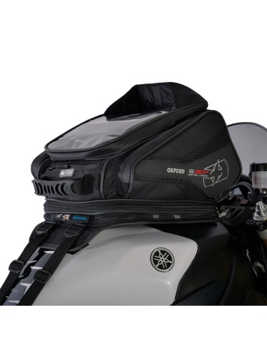 OXFORD S30R Strap-On Tank Bag Black 30L