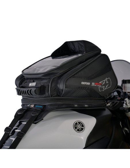 OXFORD S30R Strap-On Tank Bag Black 30L