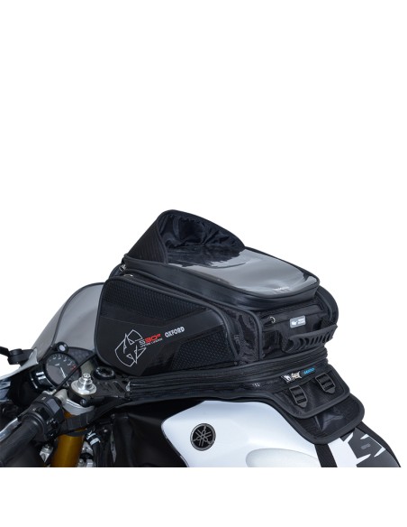 OXFORD S30R Strap-On Tank Bag Black 30L