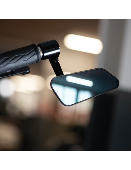 OXFORD Horizon Bar End Universal Left Mirror - Black (1pc)